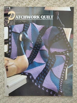 Annie’s Crochet Quilt & Afghan Club Pattern/Leaflet called Patchwork Quilt - Image 1 of 2