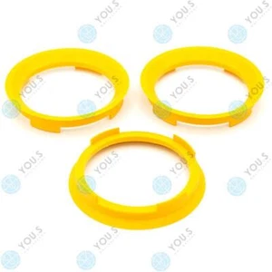3 X You.S Centering Ring 70,4 60,1 Spacer Yellow Eg for Smart Suzuki A704601 - Picture 1 of 2