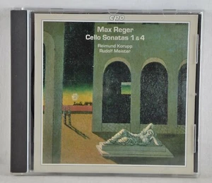 MAX REGER - Cello Sonatas - Korupp / Meister - CD - cpo 999 394-2 - Picture 1 of 5