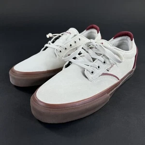NEW NWT Emerica Dickson White Red Gum Skate Shop Day Size 9 - Picture 1 of 7
