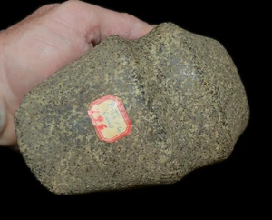 3/4 GROOVE AXE BUTLER CO MISSOURI INDIAN ARTIFACT HARDSTONE COLLECTABLE RELIC - Picture 1 of 11