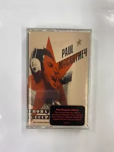 Paul McCartney CHOBA B CCCP Rare Orig 1989 Release with Xtra Trk Sealed Cassette - Picture 1 of 8