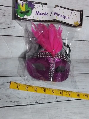 masquerade ball mask women feathers - Image 1 of 3