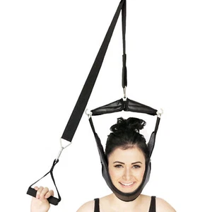 Neck Traction Device Spine Brace Support Pain Stress Relief Stretcher Adjustable - Picture 1 of 8