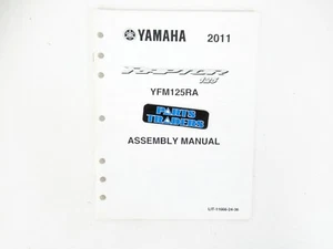 Nuevo de lote antiguo Yamaha conjunto de fábrica manual Raptor 125 YFM125R 2011 - Imagen 1 de 2