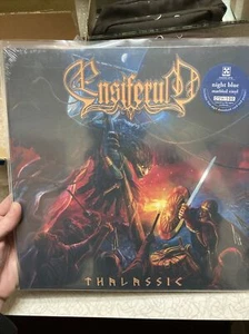 Ensiferum Thalassic Night Blue/marbled LP #54/100 - Picture 1 of 11