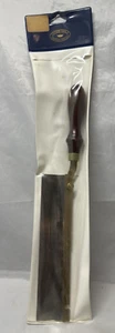 Crown Tools Lama 10" Seghetto Reversibile a Coda di rondine Sheffield England Manico Palissandro - Foto 1 di 11