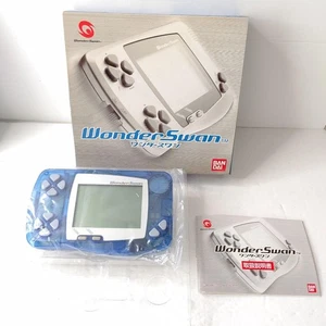 Bandai Wonder Swan Skeleton Blue Very Good Condition SWJ-77701B Game - Picture 1 of 9