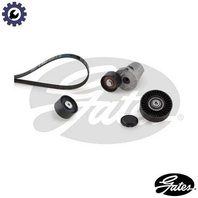 VRIBBED BELT SET K076PK1605 FOR BMW N47D20A/C M47D20 2.0L 4cyl 1 E87 - Image 1 of 4