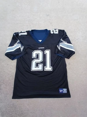Camiseta Vintage Deion Sanders Dallas Cowboys Reebok Tamanho XL - Imagem 1 de 4