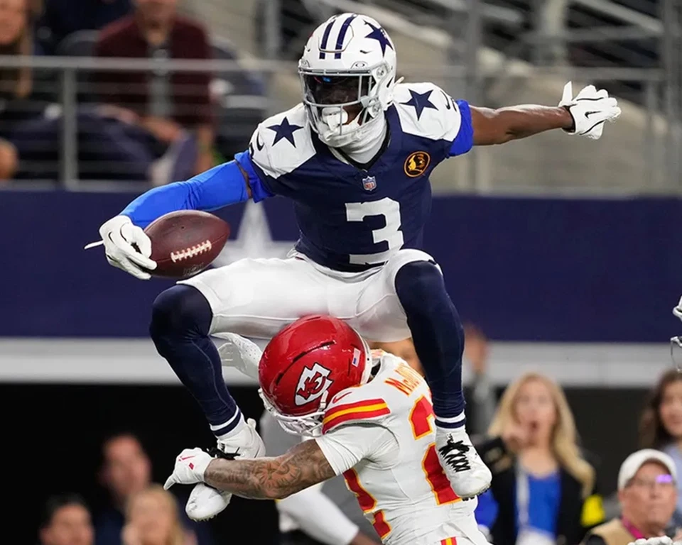 Foto brillante George Pickens calidad 8x10 Dallas Cowboys NFL All-Pro Foto 1 de 1