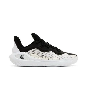 Under Armour UA Curry 11 Team Basketball Shoes Black White 3027637-104 Men Size - Picture 1 of 5