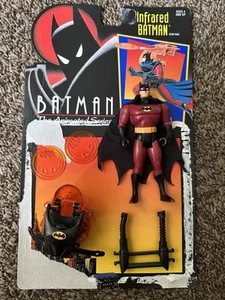 Kenner Batman 1993 serie animada: figura de acción infrarroja de Batman 100 % completa - Imagen 1 de 7