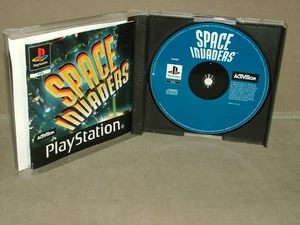 PLAYSTATION BLACK LABEL CD RETRO GAMING SPACE INVADERS BOXED WITH MANUAL - Picture 1 of 4