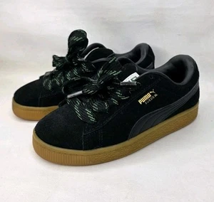 PUMA Suede XL Skate Children Size 2C Black-Vine 398185-02 EUC - Picture 1 of 9
