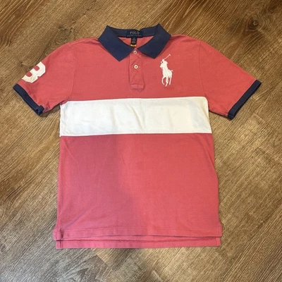 Ralph Lauren Polo Short Sleeve Horse Shirt L 14 16 - Image 1 of 4