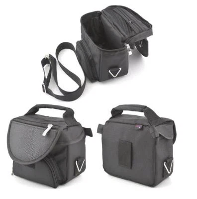 Black Carry Case Travel Bag For Nintendo 3DS 3DS XL With Carry Strap - Image 1 of 4