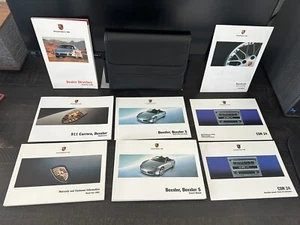 2005 Porsche 986 Boxster / S Owners Manual Set Original Factory OEM - Foto 1 di 10
