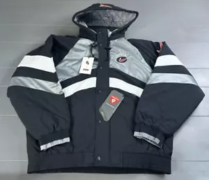 Giacca sportiva con cappuccio Supreme Nike Collab argento uomo nera taglia media nuova con etichetta - Foto 1 di 13