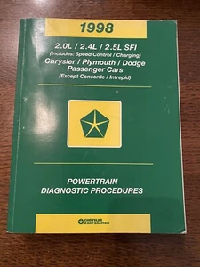1998 Chrysler/Plymouth/Dodge Passenger Cars Powertrain Diagnostic Procedures - Picture 1 of 2