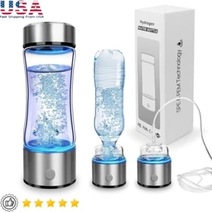 Generador de botellas de agua de hidrógeno 3 en 1 máquina ionizadora portátil salud bienestar - Imagen 1 de 8