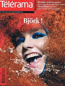 Telerama   N°3218   17 Sep 2011 :Bjork - Imagen 1 de 1