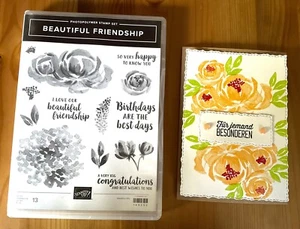 Stampin Up Stempelset *Beautiful friendship* Blumen - Bild 1 von 3