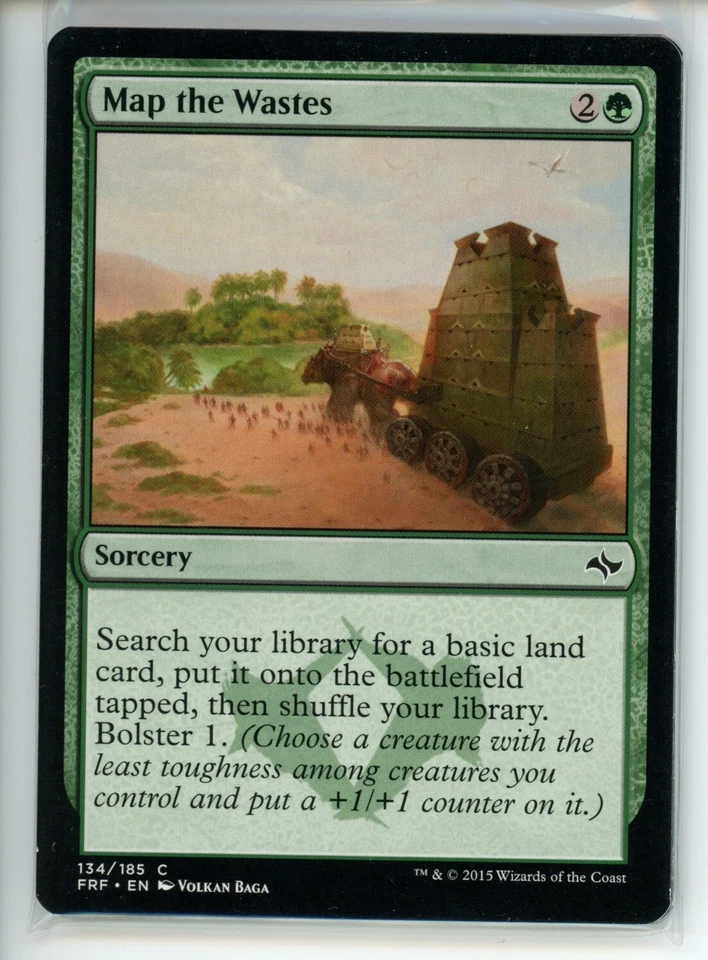 MAP THE WASTES Fate Reforged #134 FRF(LP)(MTG) - Image 1 of 1