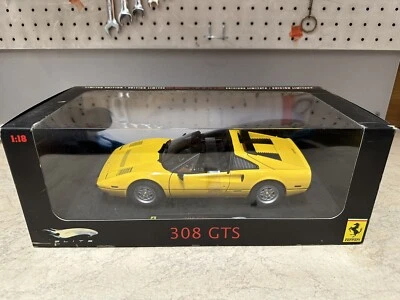Ferrari 308 GTS 1982 HOT WHEELS ELITE 1/18 P9908 1/5000 Edizione Limitata - Immagine 1 di 4