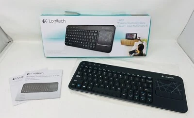 Logitech K400 (920-00464) Teclado Inalámbrico Panel Táctil Multitáctil Incorporado - Imagen 1 de 4