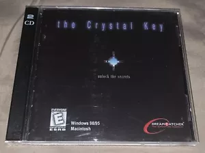 Juego de PC The Crystal Key CD-ROM Windows 95 98 Mac (PC, 2000) con manual, 2 discos - Imagen 1 de 4