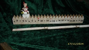 Weihnachtskalender Holz  Adventskalender neu - Bild 1 von 2