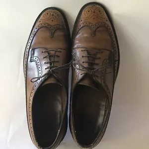 Vintage Florsheim Imperial Mens Longwing 10 B Cleat 602425 Nail sole - Picture 1 of 13