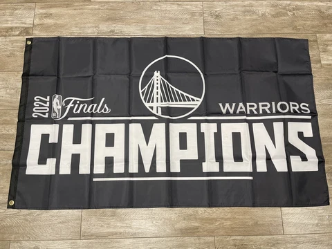 Golden State Warriors 2022 CHAMPIONS 3x5 Ft Banner Flag 2022 Playoffs The Finals Cover