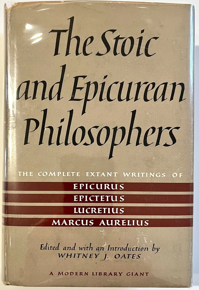 The Stoic and Epicurean Philosophers - PRISTINE First ML Giant Edition 1957 - Image 1 of 4