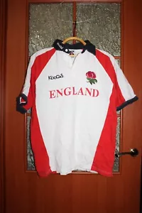 Camiseta deportiva vintage Kooga Inglaterra Rugby Classics Rugby Union - L - Imagen 1 de 5