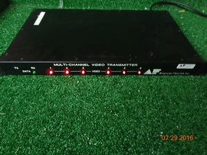 AF American Fibertek Multi Channel Video Transmitter MRT 6602E rack Mount B-TOP - Picture 1 of 5