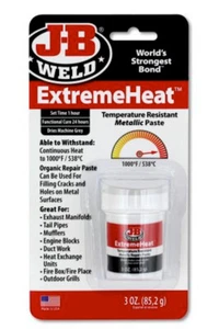 JB Weld 37901 3 oz. Extreme Heat Temperature Resistant Metallic Paste - Picture 1 of 1