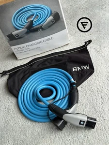 Genuine BMW 22kW Type 2 EV Public Charging Cable WARRANTY i3 i4 i5 i7 iX iX1 iX3 - Picture 1 of 8