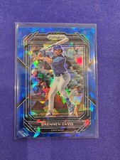 2023 Panini Prizm - Blue Ice Prizm #54 Brennen Davis Chicago cubs 