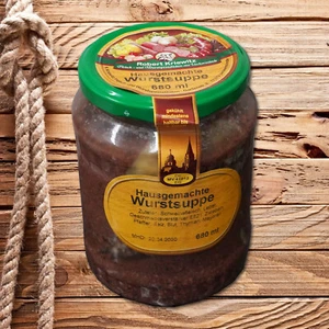Wurstsuppe - hausgemacht nach Familienrezept - tafelfertig - 680ml - Picture 1 of 1