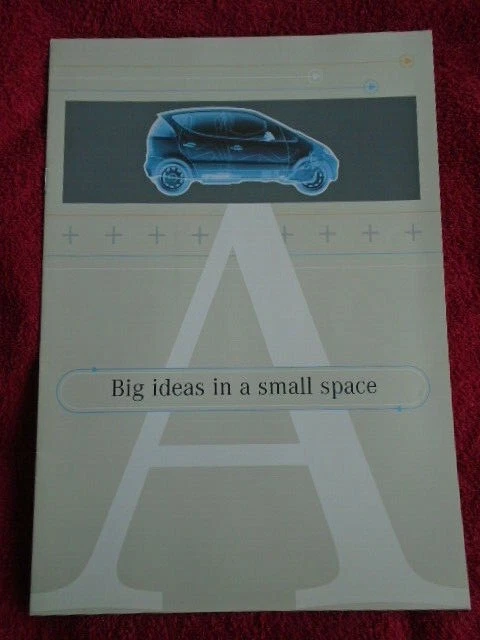 Mercedes Benz A Class Big Ideas In A Small Space Brochure 1998 8014F - Image 1 of 1