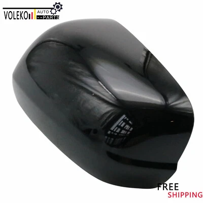 Cubierta negra de tapa de espejo retrovisor del lado del conductor para Honda Fit/Jazz 2009-2013 Foto 1 de 4