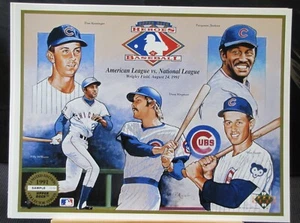 UPPER DECK EROI DEL BASEBALL 8 24 1991 AL VRS NL FOGLIO CAMPIONE - Foto 1 di 1