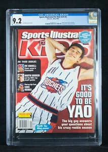 Sports Illustrated For Kids May 2003 CGC 9.2 Yao Ming Cover LeBron James Rookie - Picture 1 of 3