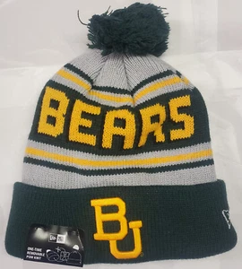 Baylor Bears New Era Cuffed Cheer Knit Stocking Cap - NCAA - Picture 1 of 2