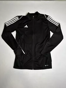 Adidas Essentials 3-Stripes Men's Tall Track Jacket Black/White Size Medium NWT - Picture 1 of 7