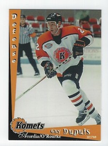 1997-98 Fort Wayne Komets (IHL) Guy Dupuis