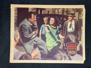 1938 LITTLE ORPHAN ANNIE 14x11" Lobby Card #5 G/VG 3.0 Ann Gillis Robert Kent