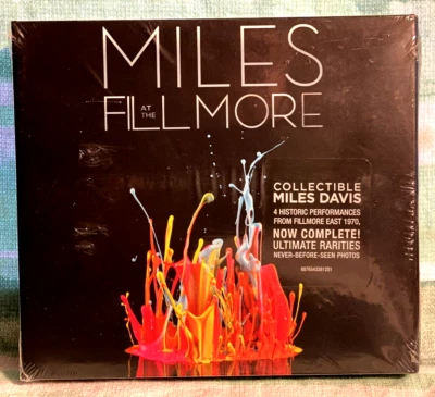 MILES DAVIS Miles Live at the Fillmore The Bootleg Series Vol. 3  4CD *Sealed* Foto 1 de 3